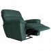 Poltrona do Papai Reclinável Elétrica Armênia Power Touch Couro Verde G40 - Gran Belo