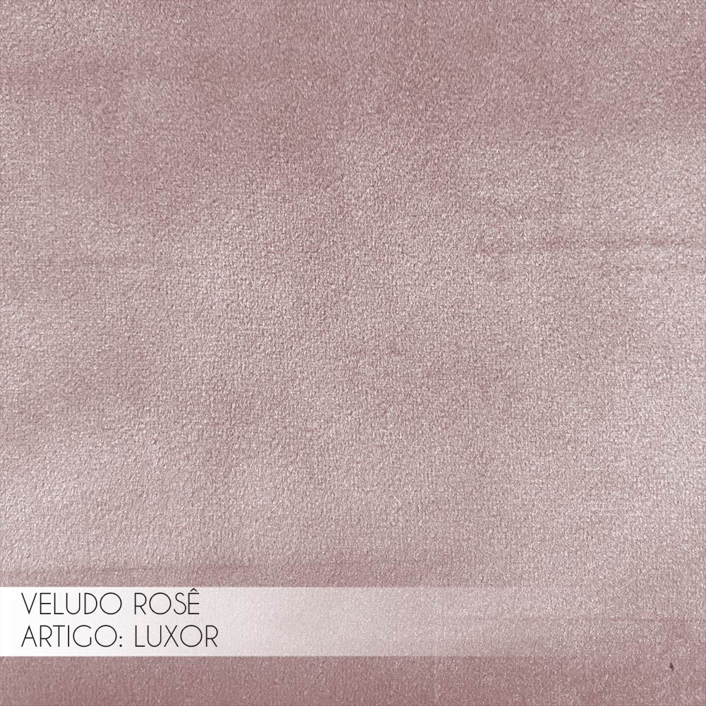 Poltrona do Papai Reclinável Elétrica Magnum Veludo Rosê G23 - Gran Belo
