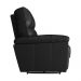 Poltrona do Papai Reclinável Elétrica Power Touch Armênia Couro Preto G40 - Gran Belo
