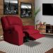 Poltrona do Papai Reclinável Elétrica com Entrada USB Magnum PU Sintético Vermelho G23 - Gran Belo