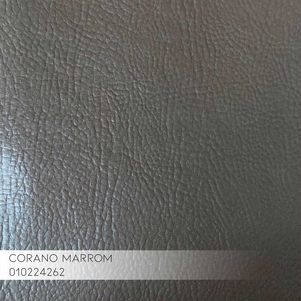 Poltrona do Papai Reclinável Elétrica com Massagem Magnum PU Sintético Marrom Fosco G23 - Gran Belo