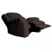 Poltrona do Papai Reclinável Elétrica com Massagem Magnum PU Sintético Marrom Fosco G23 - Gran Belo