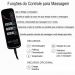 Poltrona do Papai Reclinável Elétrica com Massagem Magnum Veludo Marrom G23 - Gran Belo