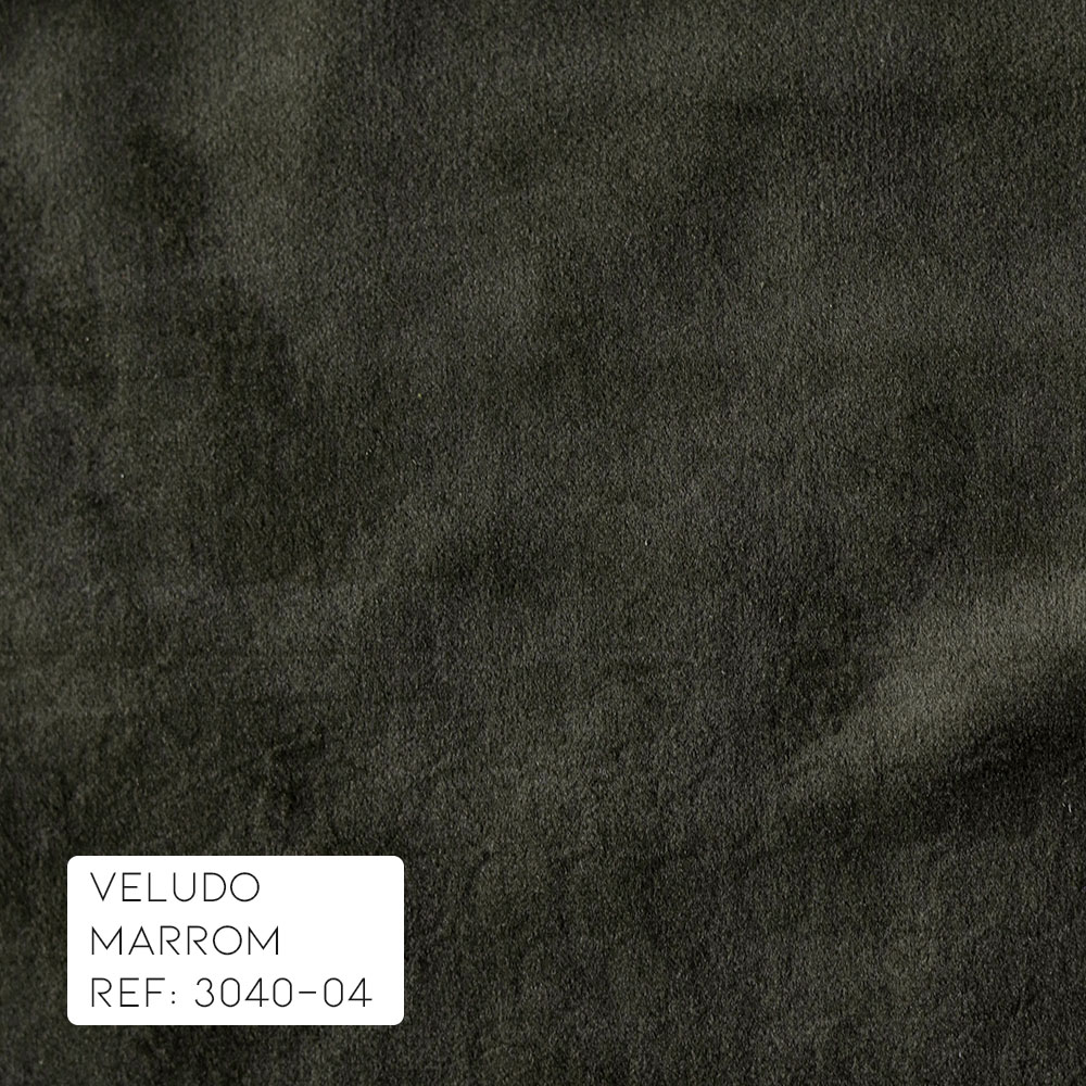Poltrona do Papai Reclinável Elétrica com Massagem e USB Magnum Veludo Marrom G23 - Gran Belo