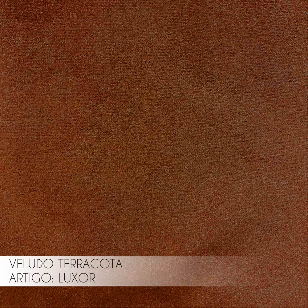 Poltrona do Papai Reclinável Elétrica com Massagem e USB Magnum Veludo Telha G23 - Gran Belo