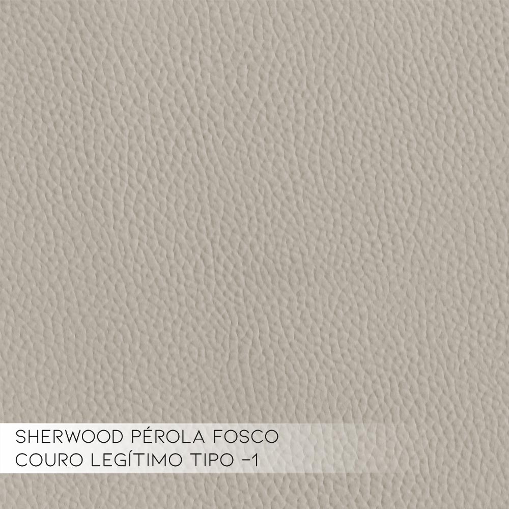 Poltrona do Papai Reclinável Elétrico Asmará Power Touch Couro Off White G43 - Gran Belo