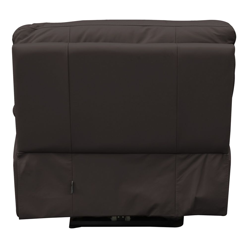 Poltrona do Papai Reclinável Elétrico Asmará Power Touch Small Couro Tabaco G43 - Gran Belo