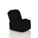Poltrona do Papai Reclinável Giratória e Balanço Sala de Cinema Crihs Manual Glider PU Preto G23 - Gran Belo