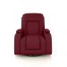 Poltrona do Papai Reclinável Giratória e Balanço Sala de Cinema Crihs com Massagem e Aquecimento PU Vermelho G23 - Gran Belo