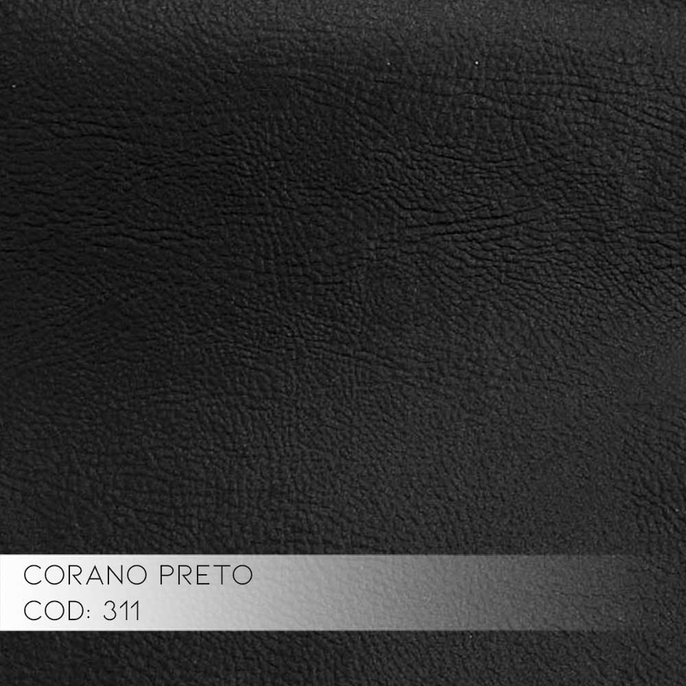 Poltrona do Papai Reclinável Giratória e Balanço Zero Wall com Gatilho Oasis PU Sintético Preto G23 - Gran Belo