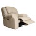 Poltrona do Papai Reclinável Manual Magnum PU Sintético Bege G23 - Gran Belo