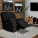 Poltrona do Papai Reclinável Manual Magnum PU Sintético Preto G23 - Gran Belo
