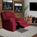 Poltrona do Papai Reclinável Manual Magnum PU Sintético Vermelho G23 - Gran Belo