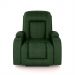 Poltrona do Papai Reclinável Sala de Cinema Crihs LIFT com Massagem e Aquecimento PU Verde G23 - Gran Belo
