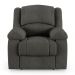Poltrona do Papai Reclinável Sala de Cinema Madrid Elétrica Touch Massagem USB Linho Chumbo  G26