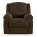 Poltrona do Papai Reclinável Sala de Cinema Madrid Elétrica Touch Massagem USB Veludo Marrom  G23