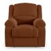 Poltrona do Papai Reclinável Sala de Cinema Madrid Elétrica Touch Massagem USB Veludo Terracota  G23
