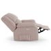 Poltrona do Papai Reclinável Sala de Cinema Madrid Elétrica Touch USB Veludo Rosê  G23