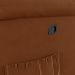 Poltrona do Papai Reclinável Sala de Cinema Madrid Glider Manual Giratória Massagem USB Veludo Terracota  G23