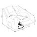 Poltrona do Papai Reclinável Sala de Cinema Madrid Glider Manual Giratória USB Linho Bege  G26