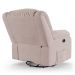 Poltrona do Papai Reclinável Sala de Cinema Madrid Glider Manual Giratória USB Veludo Rosê  G23