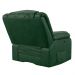 Poltrona do Papai Reclinável Sala de Cinema Madrid Manual PU Verde Musgo  G26