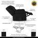 Poltrona do Papai Reclinável Sala de Cinema Madrid Power Elétrica Massagem USB PU Preto  G23