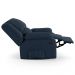 Poltrona do Papai Reclinável Sala de Cinema Madrid Power Elétrica Massagem USB Veludo Azul  G23