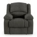 Poltrona do Papai Reclinável Sala de Cinema Madrid Power Touch Massagem USB Linho Chumbo  G26