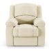 Poltrona do Papai Reclinável Sala de Cinema Madrid Power Touch Massagem USB PU Bege  G26