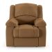 Poltrona do Papai Reclinável Sala de Cinema Madrid Power Touch Massagem USB PU Caramelo  G23