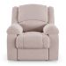Poltrona do Papai Reclinável Sala de Cinema Madrid Power Touch Massagem USB Veludo Rosê  G23