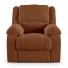 Poltrona do Papai Reclinável Sala de Cinema Madrid Power Touch Massagem USB Veludo Terracota  G23