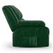 Poltrona do Papai Reclinável Sala de Cinema Madrid Power Touch PU Verde Musgo  G26
