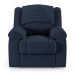 Poltrona do Papai Reclinável Sala de Cinema Madrid Power Touch USB PU Azul  G23