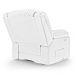 Poltrona do Papai Reclinável Sala de Cinema Madrid Power Touch USB PU Branco  G23