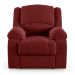 Poltrona do Papai Reclinável Sala de Cinema Madrid Power Touch Veludo Vermelho  G23