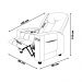 Poltrona do Papai Reclinável Sala de Cinema Pequim Manual PU Camel G23 - Gran Belo
