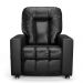 Poltrona do Papai Reclinável Sala de Cinema Pequim Manual PU Preto G23 - Gran Belo