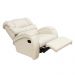 Poltrona do Papai Reclinável Zero Wall com Gatilho Oasis PU Sintético Bege - Gran Belo