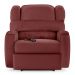 Poltrona do Papai Sala de Cinema Reclinável Kylie Controle Power Elétrico PU Vermelho G23