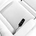 Poltrona do Papai Sala de Cinema Reclinável Kylie Elétrica Botão com Led Massagem USB PU Branco G23