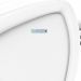 Poltrona do Papai Sala de Cinema Reclinável Kylie Elétrica Botão com Led Massagem USB PU Branco G23