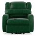 Poltrona do Papai Sala de Cinema Reclinável Kylie Elevação Lift Elétrico PU Verde Musgo G23