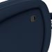 Poltrona do Papai Sala de Cinema Reclinável Kylie Glider Manual Giratória Massagem USB PU Azul G23