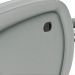 Poltrona do Papai Sala de Cinema Reclinável Kylie Glider Manual Giratória Massagem USB PU Cinza G23