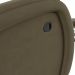 Poltrona do Papai Sala de Cinema Reclinável Kylie Glider Manual Giratória Massagem USB Veludo Capuccino G23