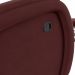 Poltrona do Papai Sala de Cinema Reclinável Kylie Glider Manual Giratória Massagem USB Veludo Vinho G23