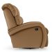 Poltrona do Papai Sala de Cinema Reclinável Kylie Glider Manual Giratória PU Caramelo G23