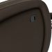 Poltrona do Papai Sala de Cinema Reclinável Kylie Glider Manual Giratória USB PU Marrom G23
